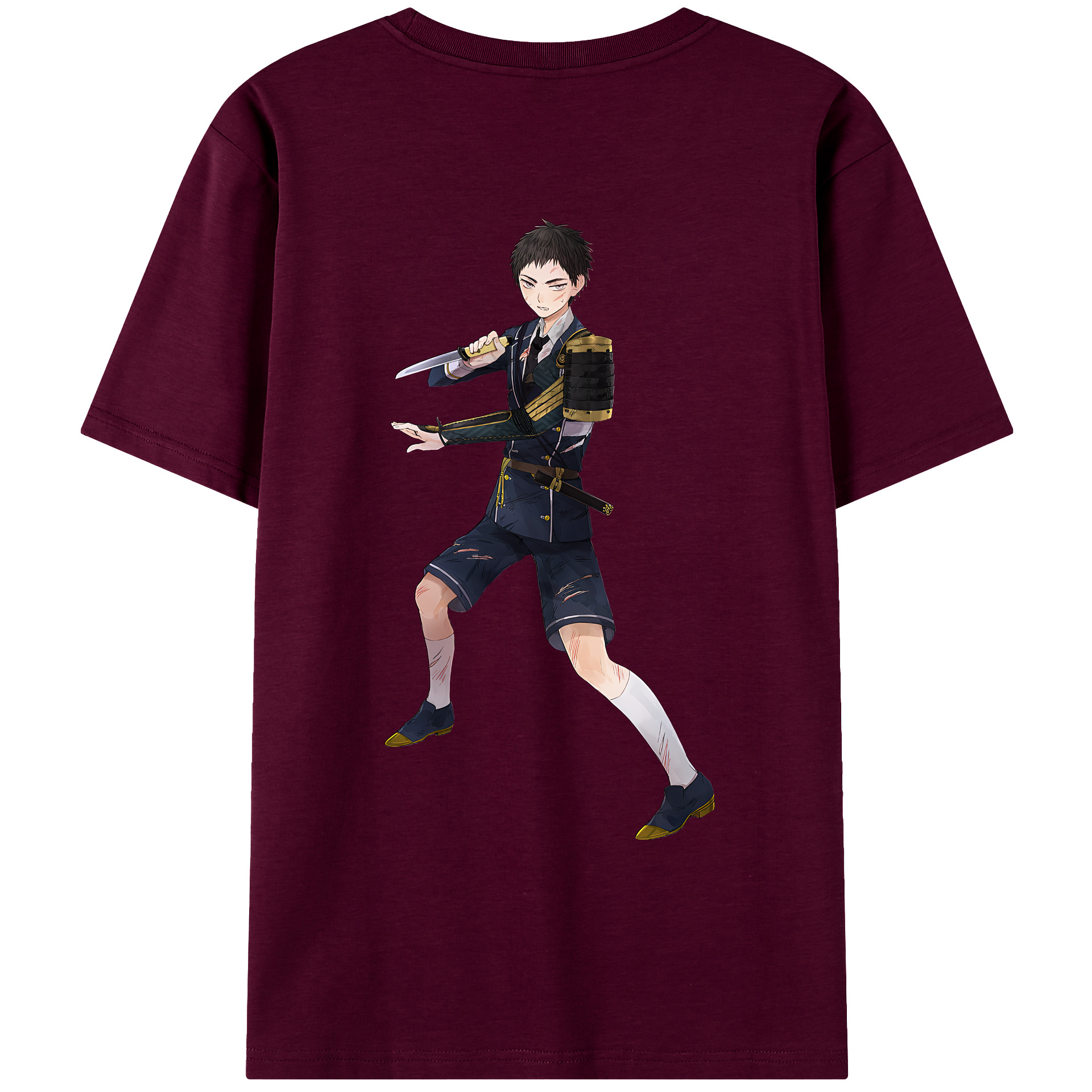 （画像用） 刀剣乱舞 Touken Ranbu レディース半袖Tシャツ(バックプリント)